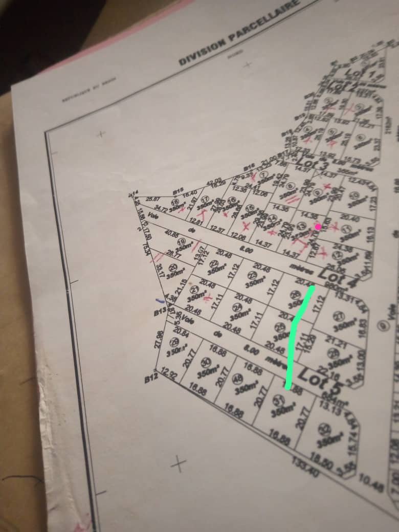 Parcelle à vendre à Ouedo dassékome